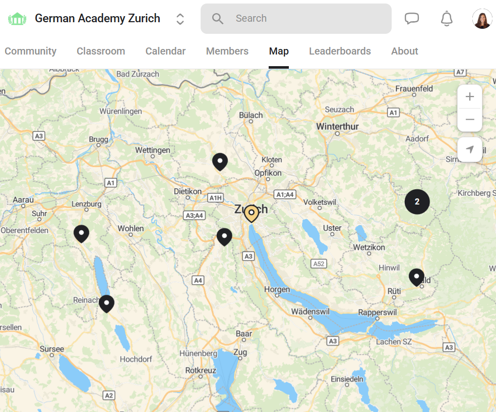 The expat community of the German Academy Zurich on Skool