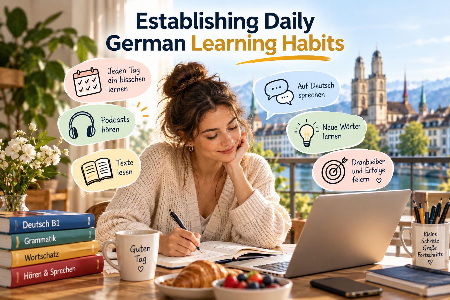 Establishing Daily German Learning Habits
