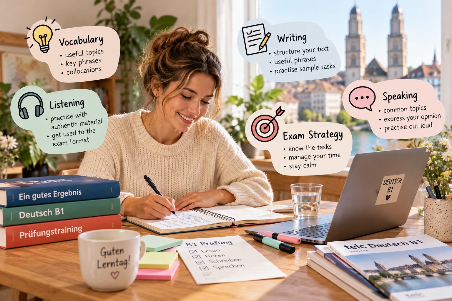 German B1 Exam Study Tips
