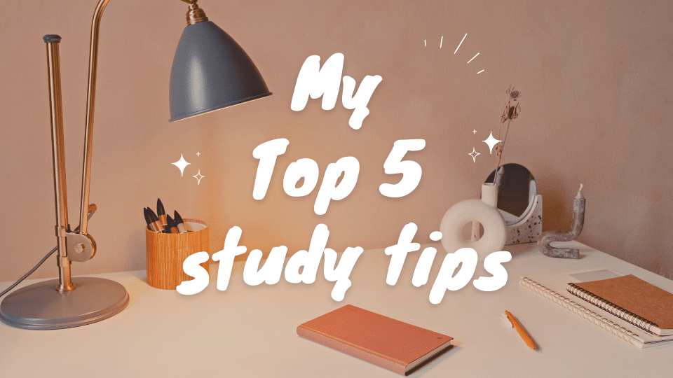 My top 5 study tips for A1-German learners